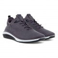 ECCO Sneaker ST.360 Vollnarbenleder gravitygrau Herren